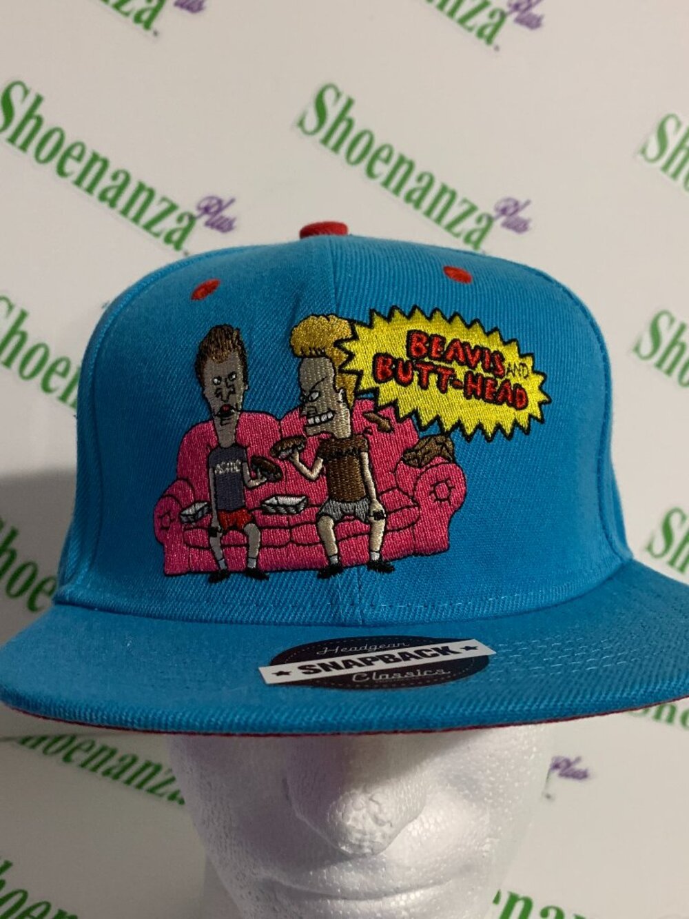 Headgear Classics Hat Beavis & Butt-Head MTV Mike Judge Adjustable Snapback Cap